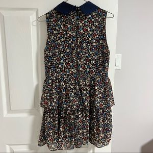 One piece sleeveless mini dress